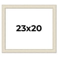 thumbnail image 1 of 23x20 Frame White Real Wood Picture Frame Width 1.75 inches | Interior Frame Depth 0.5 inches |, 1 of 8