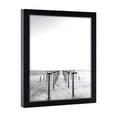 thumbnail image 1 of 23x20 Picture Frame Black Wood Modern for 23x20 Poster Frame, 1 of 9