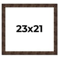 thumbnail image 1 of 23x21 Frame Brown Burl Real Wood Picture Frame Width 1.625 Inches | Interior Frame Depth 0.5 Inches, 1 of 8