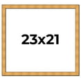 thumbnail image 1 of 23x21 Frame Gold Rustic Solid Wood Picture Frame | 1.25 Inch Wide Moulding | Rustique Gold, 1 of 8