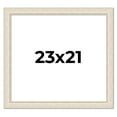 thumbnail image 1 of 23x21 Frame White Real Wood Picture Frame Width 1.75 inches | Interior Frame Depth 0.5 inches |, 1 of 8