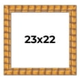 thumbnail image 1 of 23x22 Frame Beige Real Wood Picture Frame Width 3 inches | Interior Frame Depth 0.5 inches |, 1 of 8