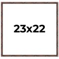 thumbnail image 1 of 23x22 Frame Brown Bamboo with Dark Coffee/Walnut Finish | Solid Wood Picture Frame Width 0.75, 1 of 8