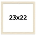 thumbnail image 1 of 23x22 Frame White Real Wood Picture Frame Width 1.5 inches | Interior Frame Depth 0.5 inches | Barn, 1 of 8