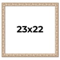 thumbnail image 1 of 23x22 Frame White Real Wood Picture Frame Width 1.5 inches | Interior Frame Depth 0.5 inches |, 1 of 8