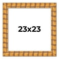thumbnail image 1 of 23x23 Frame Beige Real Wood Picture Frame Width 3 inches | Interior Frame Depth 0.5 inches |, 1 of 8