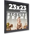 thumbnail image 1 of 23x23 Frame Black Passaggi Solid Wood Picture Frame Width 1.5 Inches | Interior Frame Depth 0.5, 1 of 8