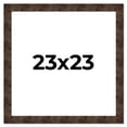 thumbnail image 1 of 23x23 Frame Brown Burl Real Wood Picture Frame Width 1.625 Inches | Interior Frame Depth 0.5 Inches, 1 of 8