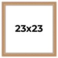 thumbnail image 1 of 23x23 Frame Charleston Honey Brown Solid Wood Picture Frame Width 1.75 Inches | Interior Depth 0.5, 1 of 8