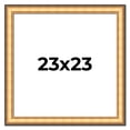 thumbnail image 1 of 23x23 Frame Gold Plein Aire Solid Wood Picture Frame Width 2 Inches | Interior Frame Depth 0.5, 1 of 8