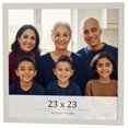 thumbnail image 1 of 23x23 Frame White Wheat Solid Wood Picture Frame | Moulding Width 0.75 Inches | Interior Depth 0.5, 1 of 8