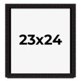 thumbnail image 1 of 23x24 Shadow Box Black Solid Wood Display Picture Frame | 1 Inch Rabbet Depth | | 1.375 Inch, 1 of 4