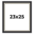 thumbnail image 1 of 23x25 Frame Black Real Wood Picture Frame Width 2.25 Inches | Interior Frame Depth 0.5 Inches |, 1 of 8
