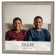 thumbnail image 1 of 23x25 Frame Grey Solid Wood Picture Frame Width 1 Inches | Interior Frame Depth 0.5 Inches |, 1 of 8