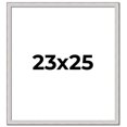 thumbnail image 1 of 23x25 Frame Silver Inner Slope Bevel Picture Frame | 1 Inch Moulding Width | 0.75 Inch Rabbet Depth, 1 of 8