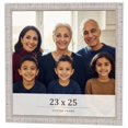 thumbnail image 1 of 23x25 Frame White Real Wood Picture Frame Width 0.75 inches | Interior Frame Depth 0.5 inches |, 1 of 8