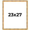 thumbnail image 1 of 23x27 Frame Gold Bamboo Solid Wood Picture Frame | 1 Inch Moulding Width | Interior Frame Depth, 1 of 8