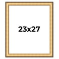 thumbnail image 1 of 23x27 Frame Gold Plein Aire Solid Wood Picture Frame Width 2 Inches | Interior Frame Depth 0.5, 1 of 8