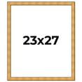 thumbnail image 1 of 23x27 Frame Gold Rustic Solid Wood Picture Frame | 1.25 Inch Wide Moulding | Rustique Gold, 1 of 8