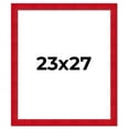 thumbnail image 1 of 23x27 Frame Red Burl Solid Wood Picture Frame Width 1.75 Inches | Interior Frame Depth 0.5 Inches |, 1 of 8