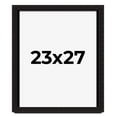 thumbnail image 1 of 23x27 Shadow Box Black Solid Wood Display Picture Frame | 1 Inch Rabbet Depth | | 1.375 Inch, 1 of 4