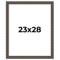 thumbnail image 1 of 23x28 Frame Black Bamboo Solid Wood Picture Frame Width 1.5 Inches | Interior Frame Depth 0.5, 1 of 8