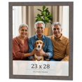 thumbnail image 1 of 23x28 Frame Blue Kingsley Pewter Solid Wood Picture Frame Width 0.75 Inches |Interior Depth 0.5, 1 of 8