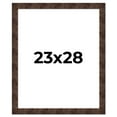 thumbnail image 1 of 23x28 Frame Brown Burl Real Wood Picture Frame Width 1.625 Inches | Interior Frame Depth 0.5 Inches, 1 of 8