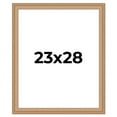thumbnail image 1 of 23x28 Frame Charleston Honey Brown Solid Wood Picture Frame Width 1.75 Inches | Interior Depth 0.5, 1 of 8