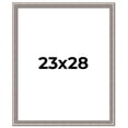 thumbnail image 1 of 23x28 Frame Grey Real Wood Picture Frame Width 1.25 inches | Interior Frame Depth 0.5 inches | Hans, 1 of 8