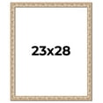 thumbnail image 1 of 23x28 Frame White Real Wood Picture Frame Width 1.5 inches | Interior Frame Depth 0.5 inches |, 1 of 8