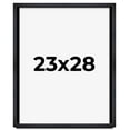 thumbnail image 1 of 23x28 Shadow Box Frame Black | 1 Inches Deep Real Wood Farmhouse Shadowbox Display Frame | UV, 1 of 6