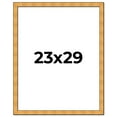 thumbnail image 1 of 23x29 Frame Gold Rustic Solid Wood Picture Frame | 1.25 Inch Wide Moulding | Rustique Gold, 1 of 8
