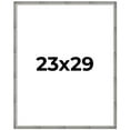 thumbnail image 1 of 23x29 Frame Silver Picture Frame - Complete Modern Photo Frame Includes UV Acrylic Shatter Guard, 1 of 8