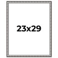 thumbnail image 1 of 23x29 Frame Silver Real Wood Picture Frame Width 1.125 Inches | Interior Frame Depth 0.5 Inches |, 1 of 8