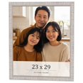 thumbnail image 1 of 23x29 Frame White Real Wood Picture Frame Width 0.75 inches | Interior Frame Depth 0.5 inches |, 1 of 8