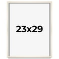 thumbnail image 1 of 23x29 Frame White Wheat Solid Wood Picture Frame | Moulding Width 0.75 Inches | Interior Depth 0.5, 1 of 8