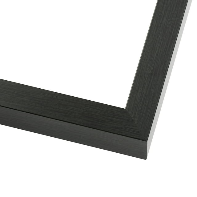 23x29 Shadow Box 3/4" Depth Grey Picture Frame - UV Acrylic, Backing, Hanging Hardware