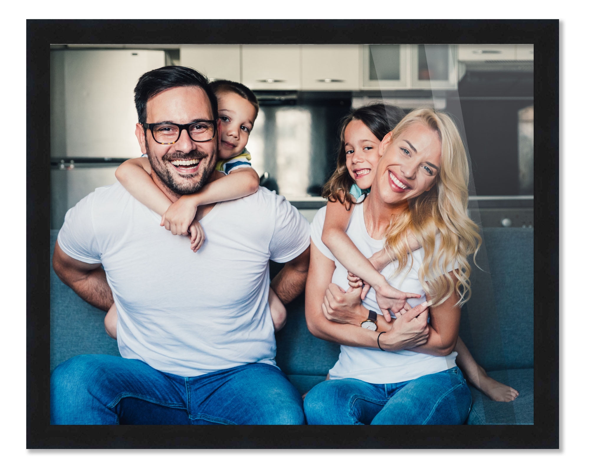 23x30 Frame Black Picture Frame - Complete Modern Photo Frame