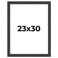 thumbnail image 1 of 23x30 Frame Brown Rustic Solid Wood Picture Frame 1.5 Inches Wide | Interior Frame Depth 0.5 Inches, 1 of 8