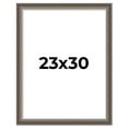 thumbnail image 1 of 23x30 Frame Brown Solid Wood Picture Frame | 1.75 Inch Moulding Width | Austin Frame Complete with, 1 of 8