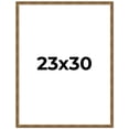 thumbnail image 1 of 23x30 Frame Gold Kingsley Distressed Solid Wood Picture Frame Width 0.75 Inches | Interior Frame, 1 of 8