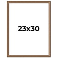 thumbnail image 1 of 23x30 Frame Gold Real Wood Picture Frame Width 1.25 inches | Interior Frame Depth 0.5 inches |, 1 of 8