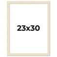 thumbnail image 1 of 23x30 Frame White Real Wood Picture Frame Width 1.5 inches | Interior Frame Depth 0.5 inches | Barn, 1 of 8