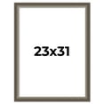 thumbnail image 1 of 23x31 Frame Brown Solid Wood Picture Frame | 1.75 Inch Moulding Width | Austin Frame Complete with, 1 of 8