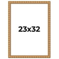 thumbnail image 1 of 23x32 Frame Gold Real Wood Picture Frame Width 1.5 inches | Interior Frame Depth 0.5 inches |, 1 of 8