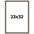 thumbnail image 1 of 23x32 Frame Silver Real Wood Picture Frame Width 1.25 Inches | Interior Frame Depth 0.5 Inches |, 1 of 8
