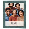 thumbnail image 1 of 23x33 Frame Blue Rustic Barnwood Solid Wood Picture Frame Width 1.25 Inches | Interior Depth 0.5, 1 of 8
