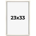 thumbnail image 1 of 23x33 Frame White Wheat Solid Wood Picture Frame | Moulding Width 0.75 Inches | Interior Depth 0.5, 1 of 8