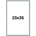 thumbnail image 1 of 23x35 Frame Blue Scuffed Farm Board Solid Wood Picture Frame Width 0.75 Inches | Interior Depth 0.5, 1 of 8
